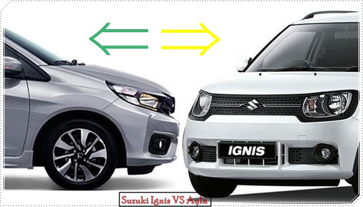 Mobil Suzuki Ignis vs Ayla
